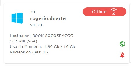 Informações do client