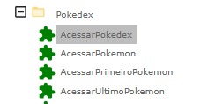 Lista de componentes - Destaque: Componente criado